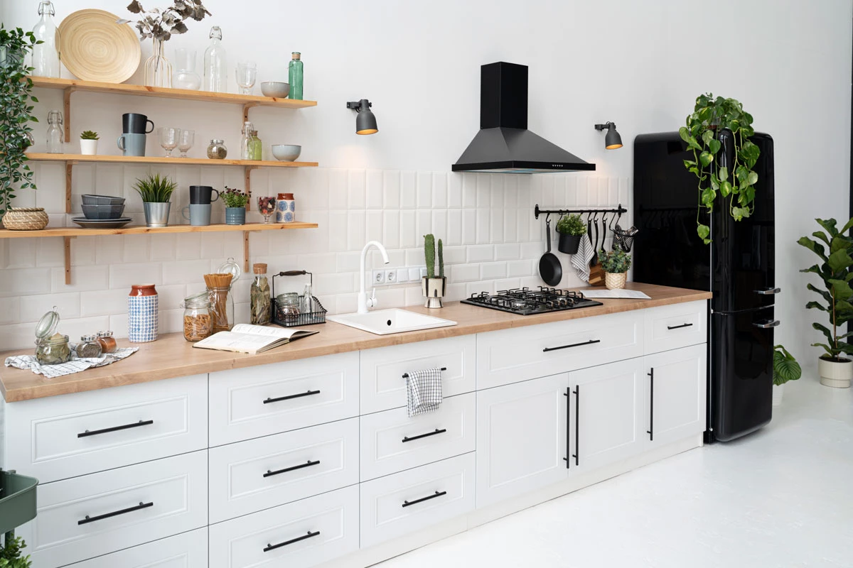 Cocina moderna reformada